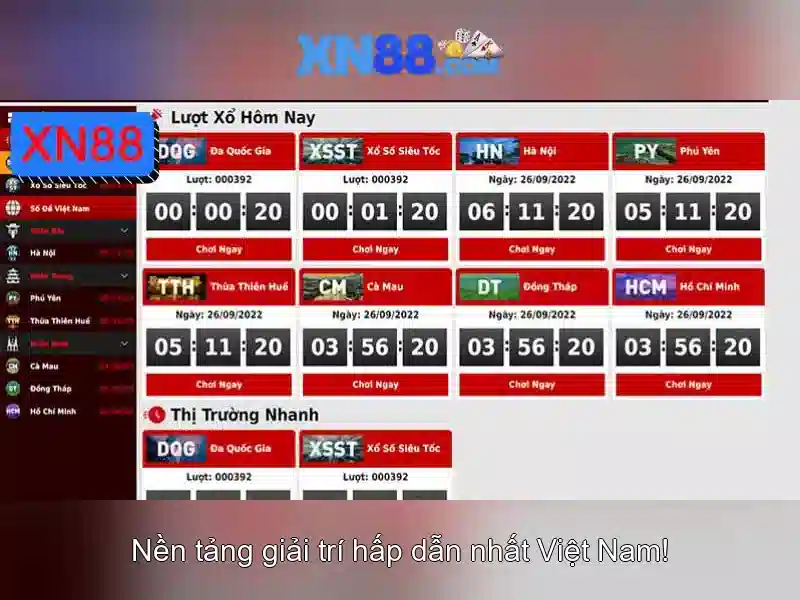 Các sản phẩm và dịch vụ của xn88